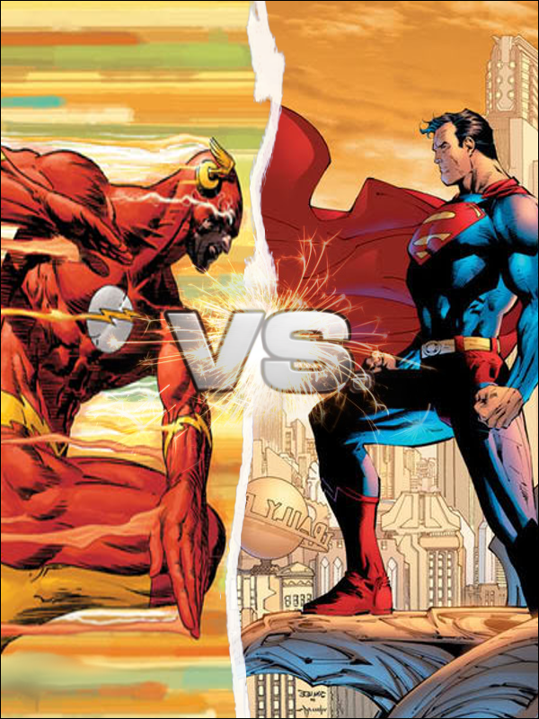 Superman mot The Flash