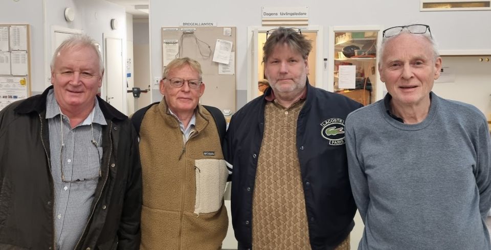 Abandon Ship med Leif Olsson, Mats Pettersson, Thomas Andersson och Johan Bennet.