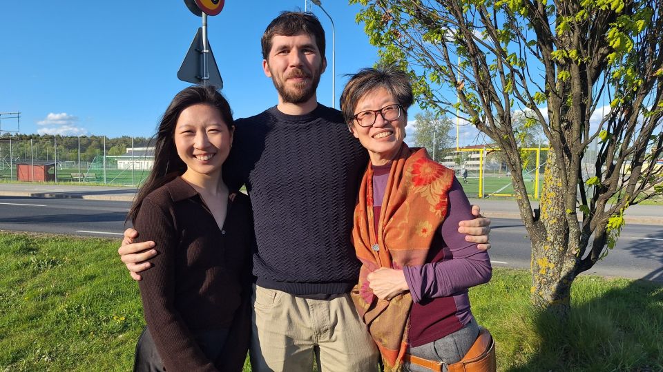 Kodnamn Echo - Eva, Shani, Ping (Micke saknas på bilden)