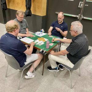 Ronny Ovesson Ejnell - Jan-Erik Åsmo leder SM Par Open efter första dagen