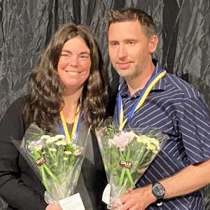 Nybakade mixedmästare: Sara Asplund Sivelind - Karl Asplund