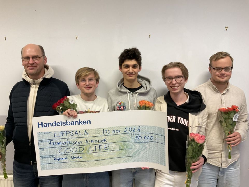 1 ... Cood Life ... Thomas Karlsson, Nicolai Heiberg Evenstad, Andreas Abragi, Castor Mann, Alexander Sandin. Saknas: Marion Michielsen, Johan Upmark, Christian Lahrmann