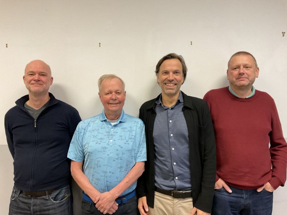 2 ... Spintop Ventures ... Jan Andersson, PG Eliasson, Peter Carlsson, Mikael Lindblom. Saknas: Per Leandersson, Gunnar Elmroth