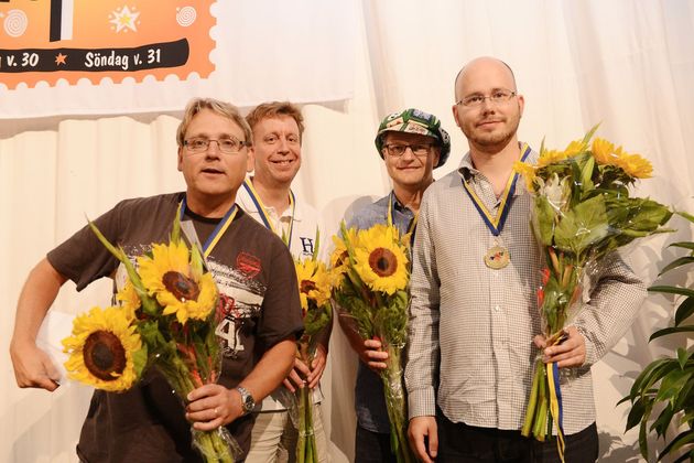 3:a ... Skalman - Krister Ahlesved, Jonas Petersson, Tom Gärds, Niklas Warne, Olle Wademark, Jan Selberg 3:a ... Skalman - Krister Ahlesved, Jonas Petersson, Tom Gärds, Niklas Warne, Olle Wademark, Jan Selberg