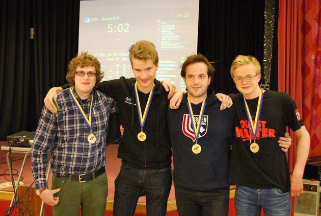 Segrarna i JSM-lag 2015:	Hans-Ove Crew Johan Karlsson, Mikael Rimstedt, Adam Stokka och Alexander Sandin.