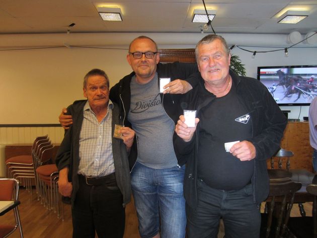 Göran Pettersson, Thomas Björkstrand och Roger Andersson.