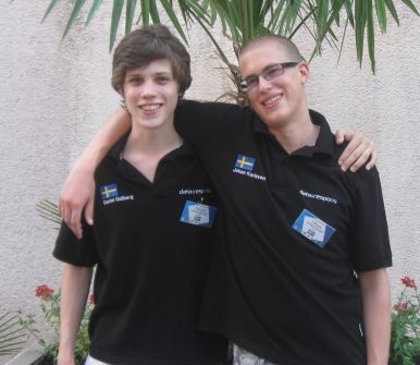 Daniel Gullberg och Johan Karlsson JEM guld i Opatija 2010