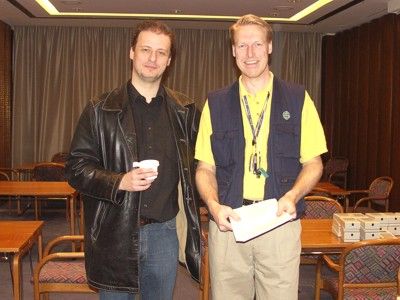 Svein Runar Eriksson och Tomas Brenning, har varit med länge. Foto från 2006 av Laila Leonhardt 