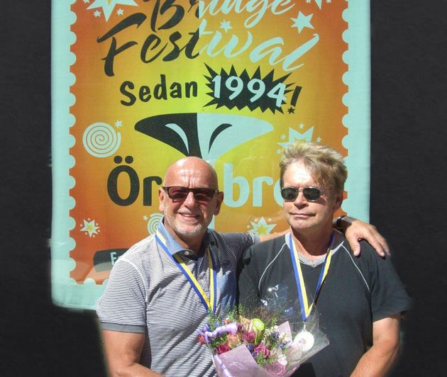 Inge och Tomas - silver i Nybörjar-SM