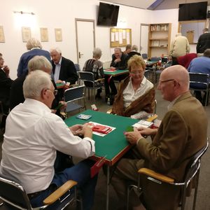 Trivsam men hård kamp mellan svenskar och danskar