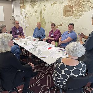 Verksamhetschef Suzanne Lemborn leder hjärtergruppen.