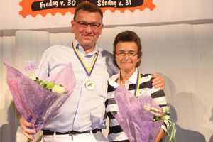 SM Par Open: 1:a ... Arne Larsson och Pia Andersson, BK Everfresh